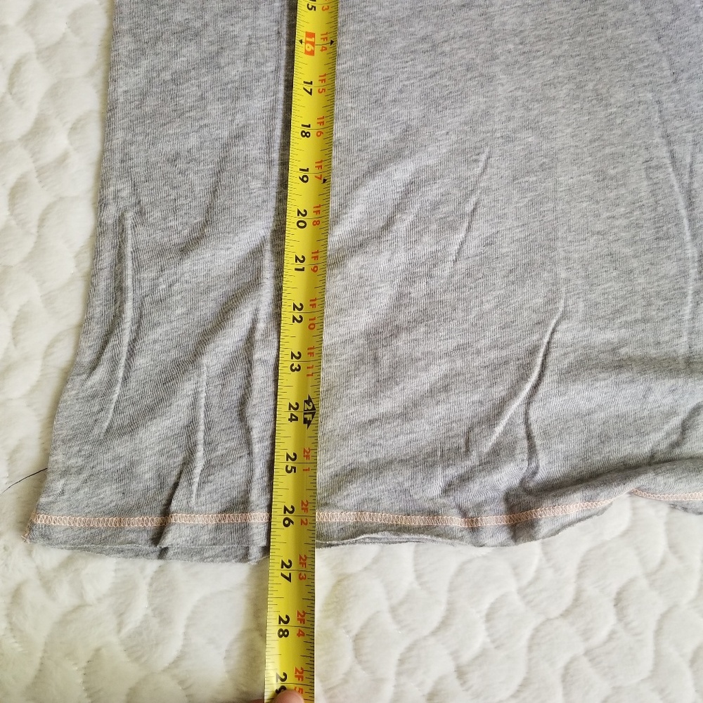 HP NEW Free People grey long sleeved shirt tee top - Picture 8 of 8